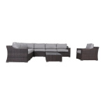 Rattan breaker corner is enough for 8 people - Image 7