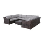 Rattan breaker corner suitabfor 8 peopin U shape - Image 4