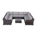 Rattan breaker corner suitabfor 8 peopin U shape - Image 5