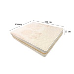 Golden Life Spring Mattress Connected with High Quality Cotton and Sponge Layers - GLE-119 - Image 3