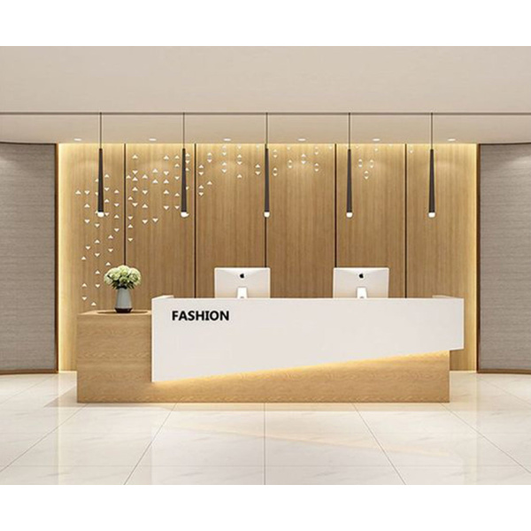 Reception desk - Reception Counter - Spanish MDF wood - CEM-065