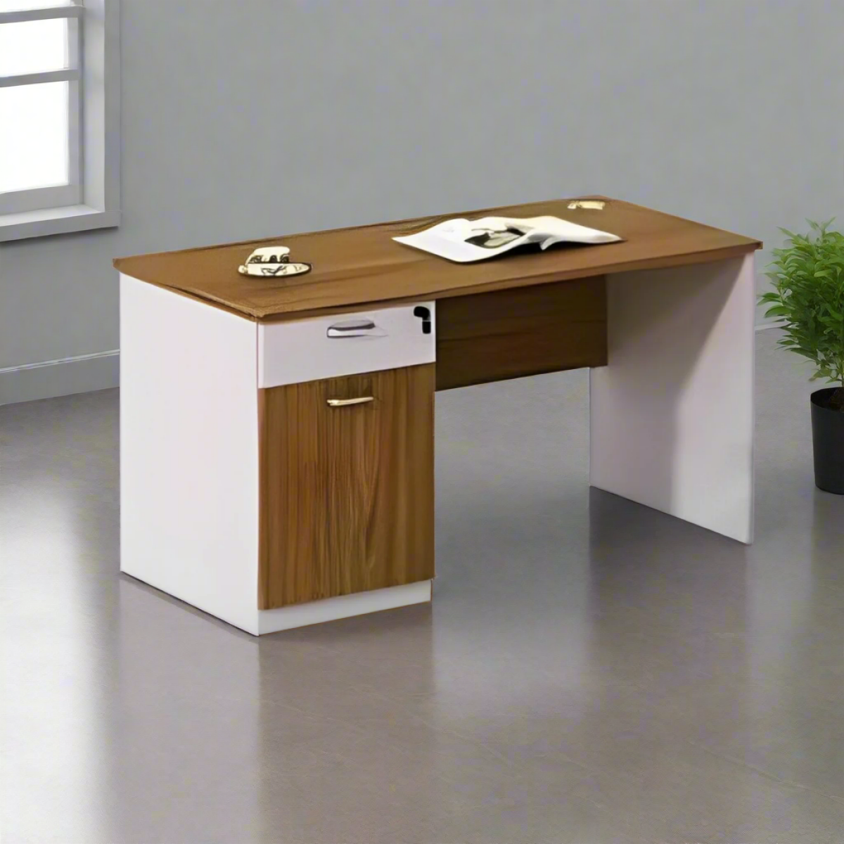 Spanish MDF Employee Desk - CEM-172 - Image 1