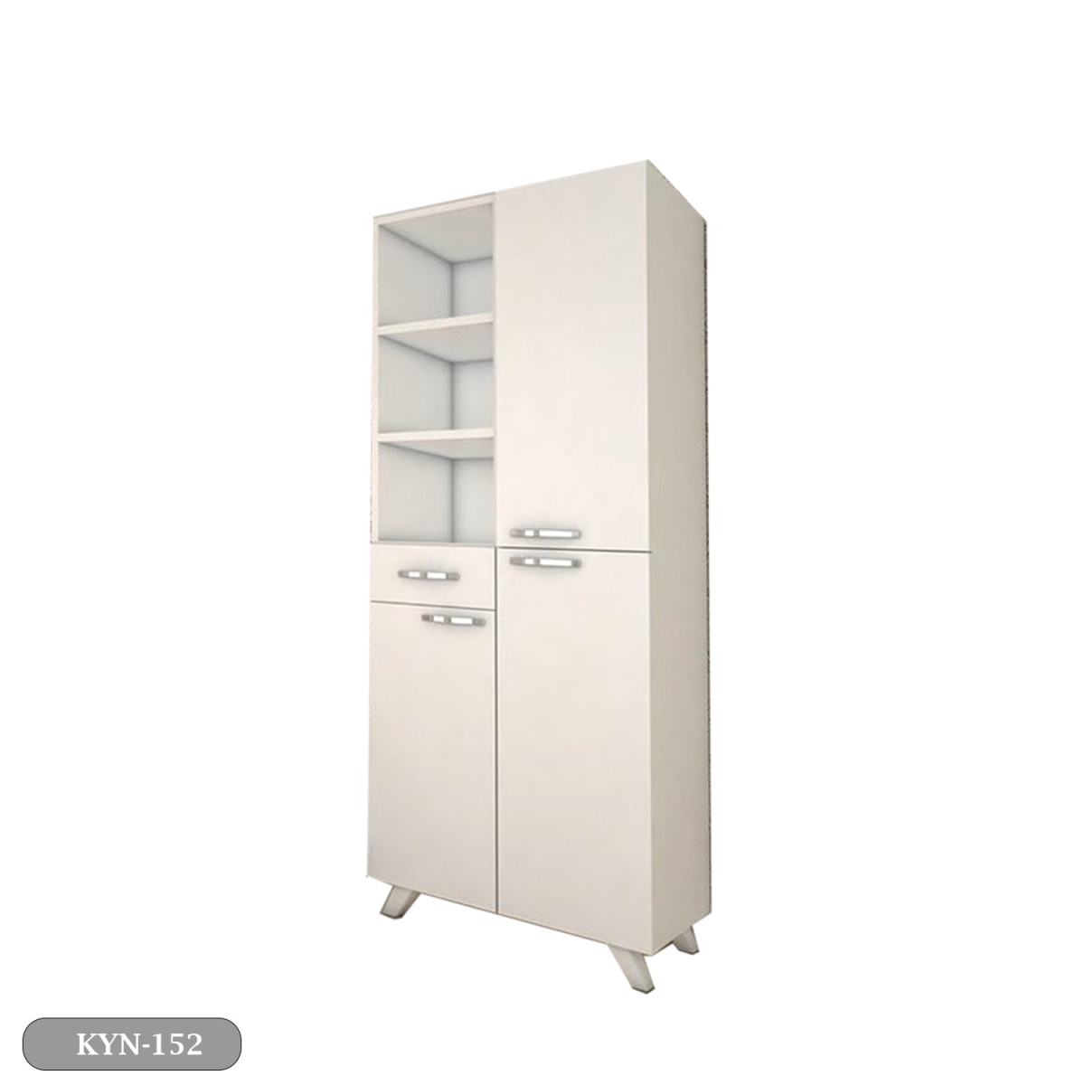 Wooden kitchen cabinet with MDF layer - KYN-152 - Image 2