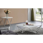 Eccles iron coffee table, electrostatic paint