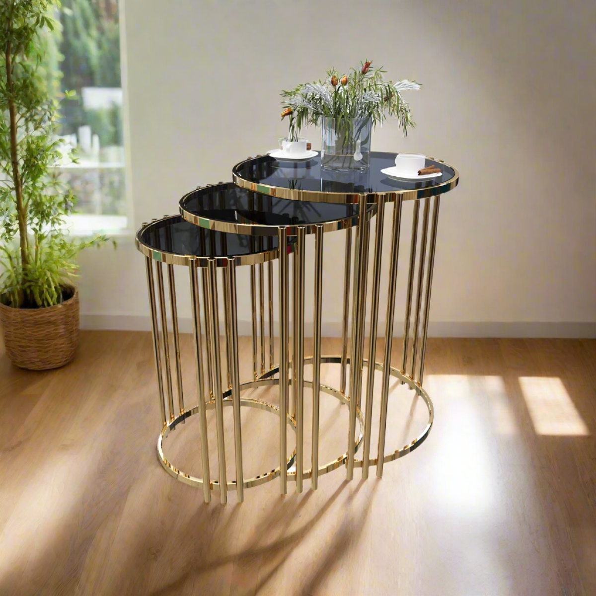 Stainless Steel Side Table - ORX-058 - Image 1