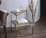 Anya side table, iron, electrostatic painted