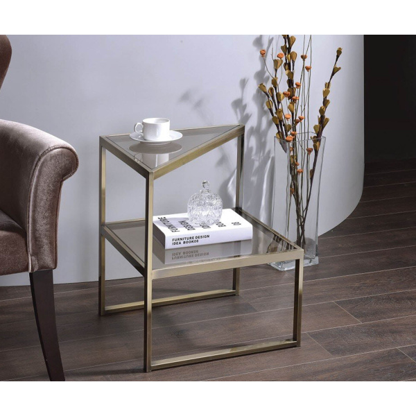 Anya side table, iron, electrostatic painted