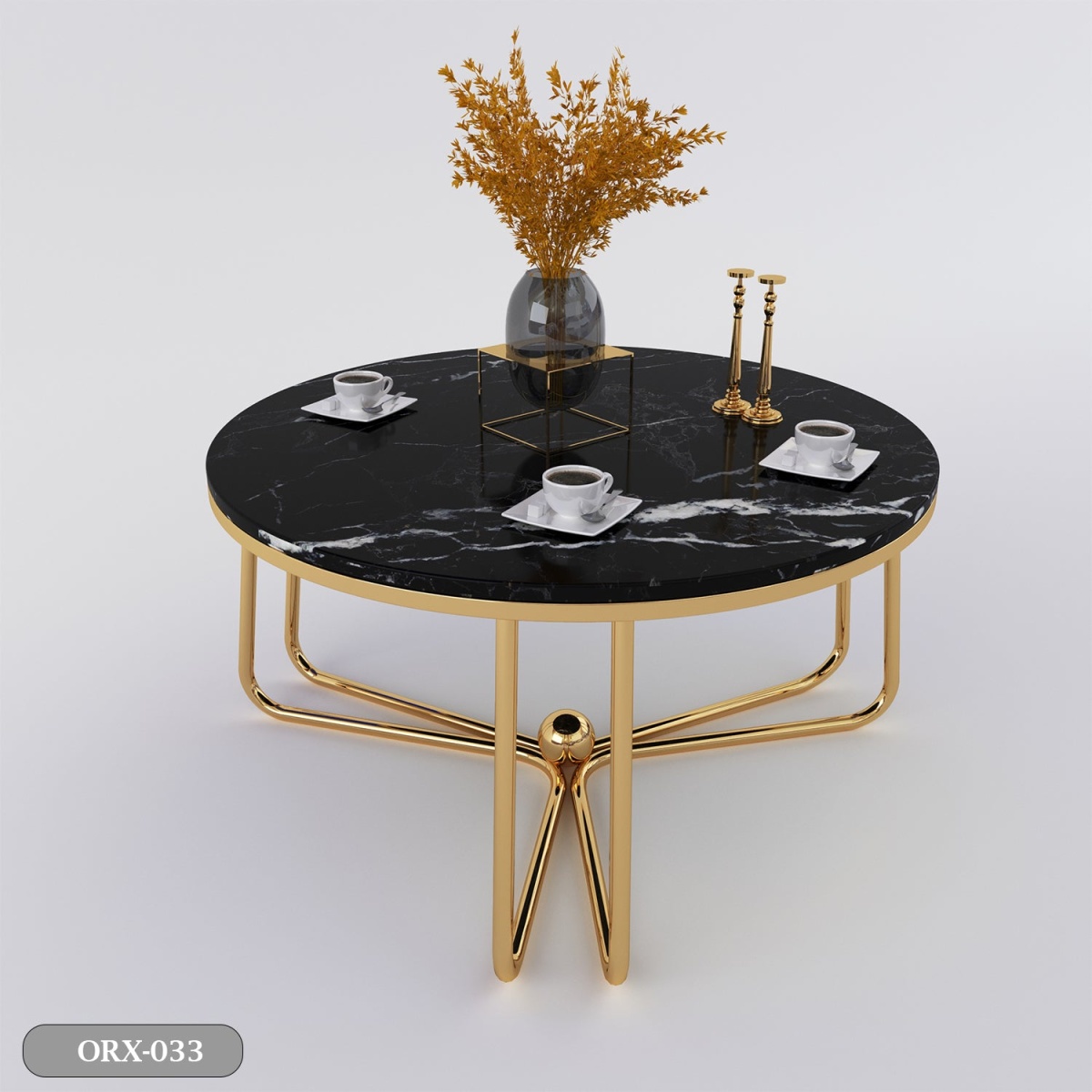 Stainless Steel Coffee Table - ORX-033 - Image 4