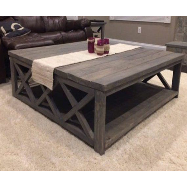Swedish wood coffee table - OHA-069