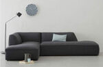 Beech wood corner with linen or velvet fabric - KYN-072