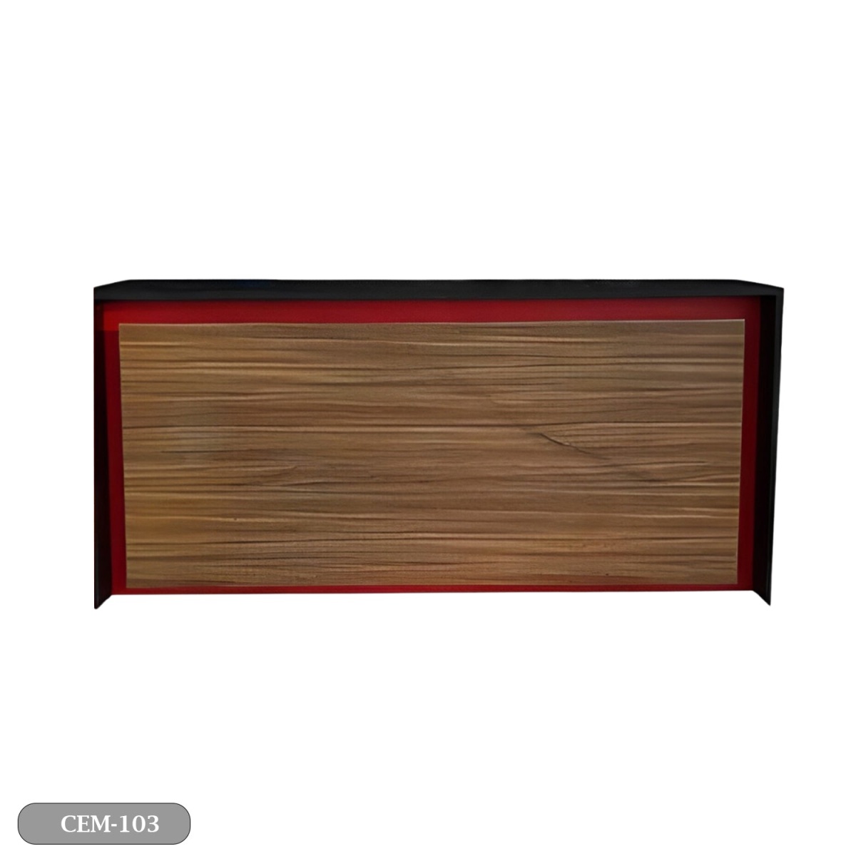 Reception desk - Reception Counter - Spanish MDF wood - CEM-103 - Image 2