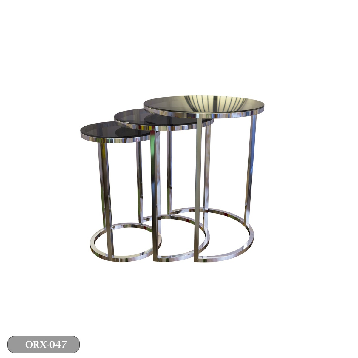 Stainless Steel Side Table - ORX-047 - Image 2