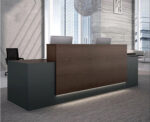 Reception desk - Reception Counter - Spanish MDF wood - CEM-069
