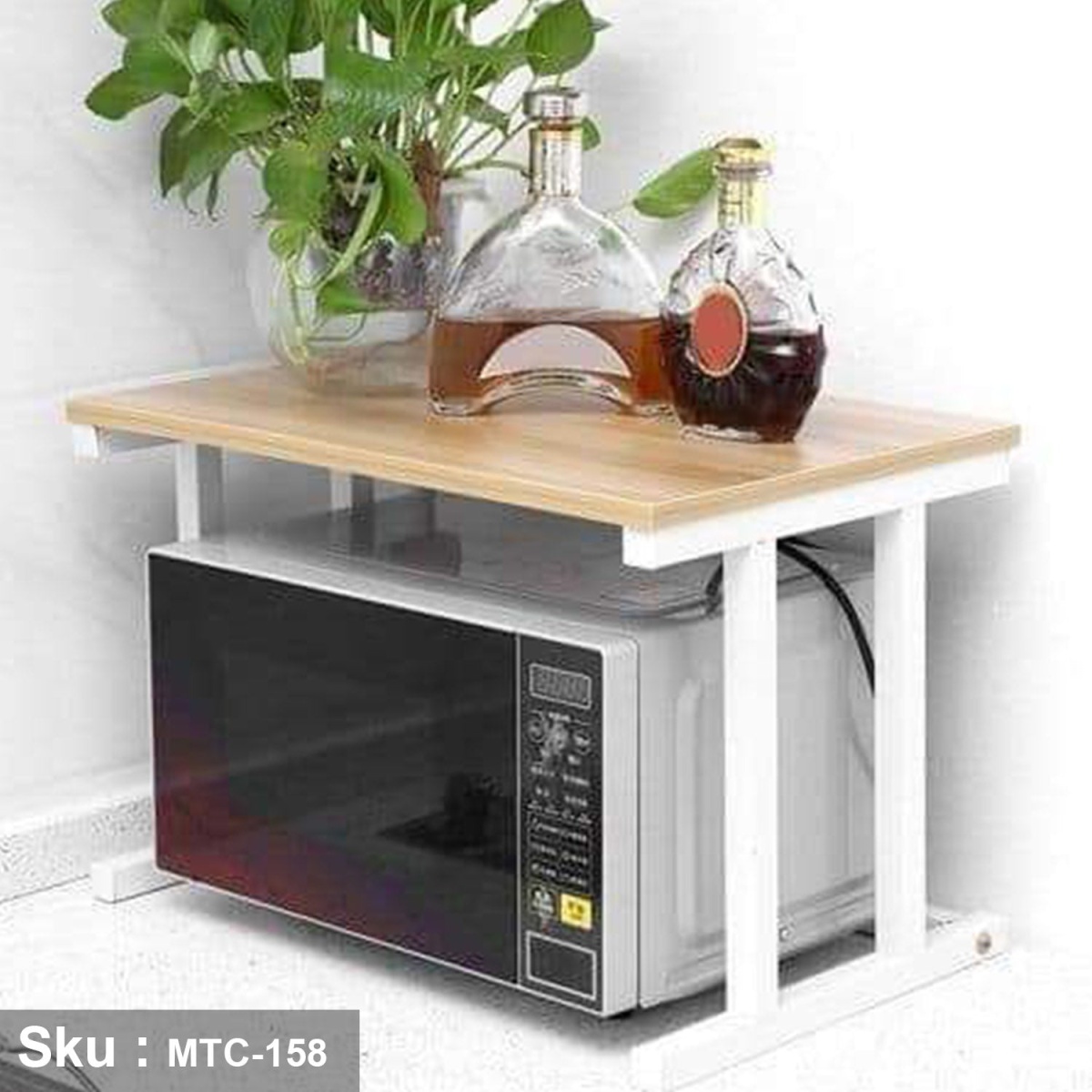 Electrostatic paint metal kitchen storage unit -MTC-158 - Image 1