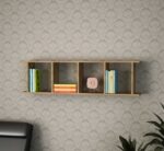 High quality MDF wood wall shelves - OUBE-078