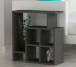 High-quality MDF wood side table - O-SRH-081