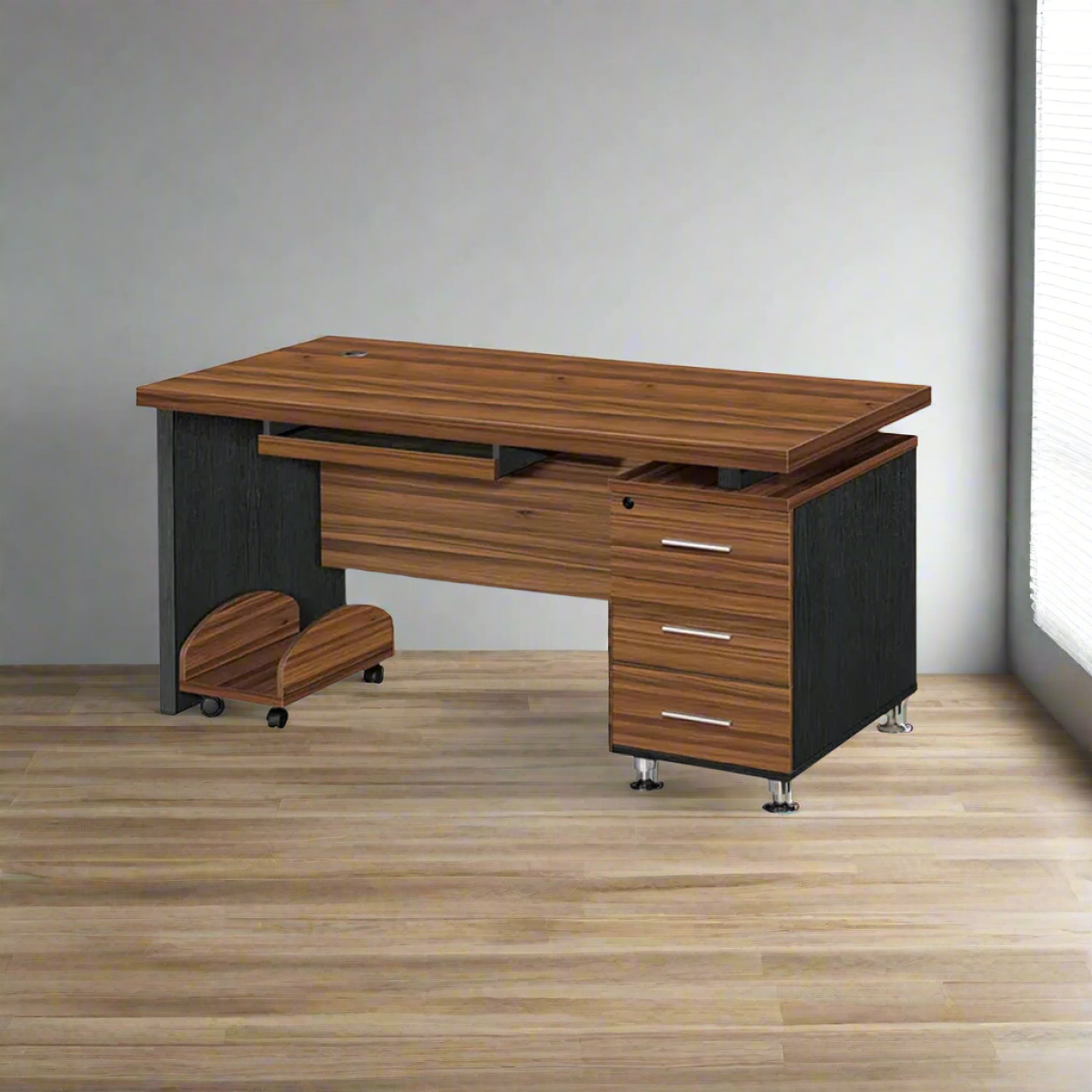 Spanish MDF Employee Desk - CEM-191 - Image 1