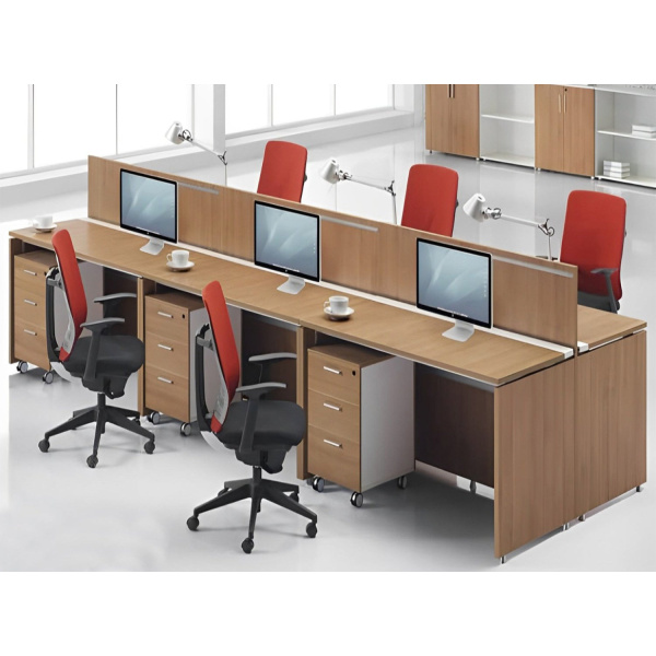 Spanish MDF wood workstation - CEM-009