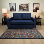 Manx 2-Seater Sofa Bed - Red Beech Wood - HST-070