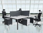 Spanish MDF wood workstation - CEM-024