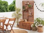 Multi-purpose beech wood stand
