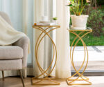 Barilla side table, iron, electrostatic paint