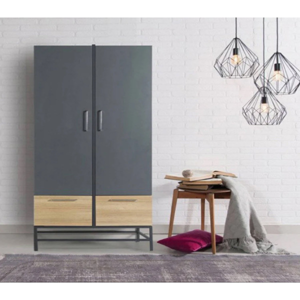 MDF wood wardrobe with HPL layer - KYN-113