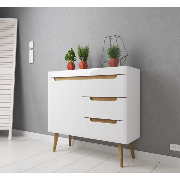 Treated Spanish MDF wood cabinet - OFS-016