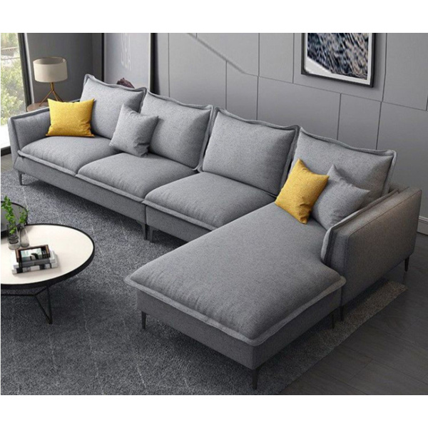 Beech wood corner with linen or velvet fabric - KYN-019