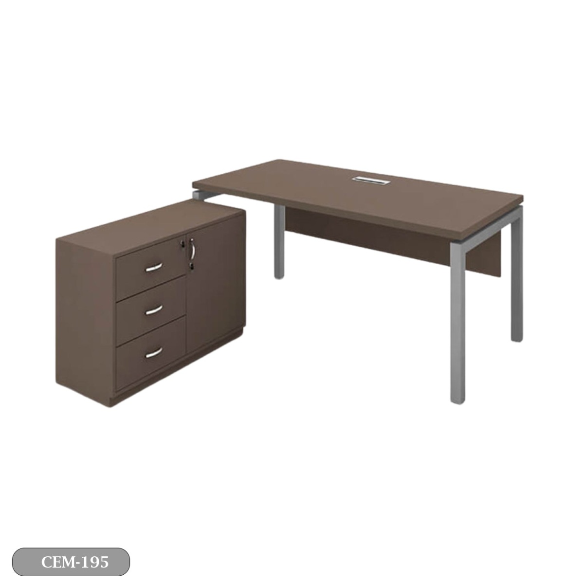 Spanish MDF Employee Desk - CEM-195 - Image 2