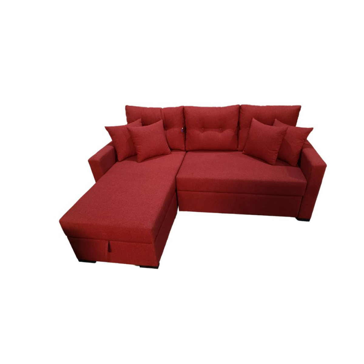 Manx sofa, 2 seater, bed and storage compartment - red beech wood - HST-037 - Image 2