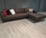 Beech wood corner with linen or velvet fabric - KYN-021