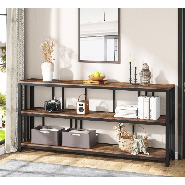 Electrostatic painted metal console - MTC-116