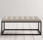 Iron banquet table with electrostatic paint