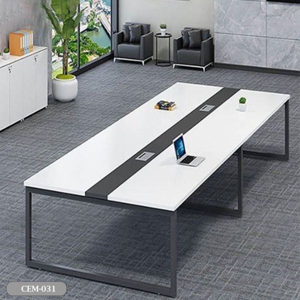 Meeting tab- 240x120 - Spanish MDF wood with metal chassis - CEM-031