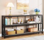 Electrostatic painted metal console - MTC-117