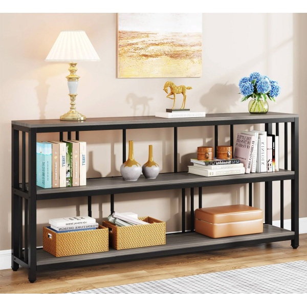 Electrostatic painted metal console - MTC-117