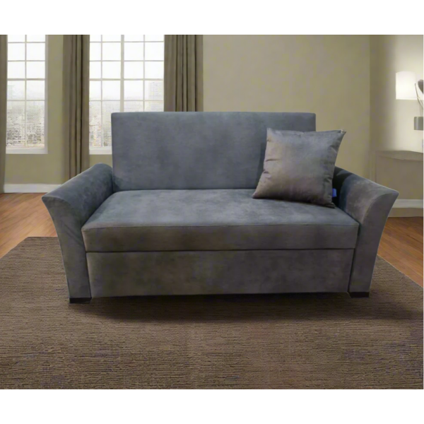 Manx 2-Seater Sofa Bed - Red Beech Wood - HST-061