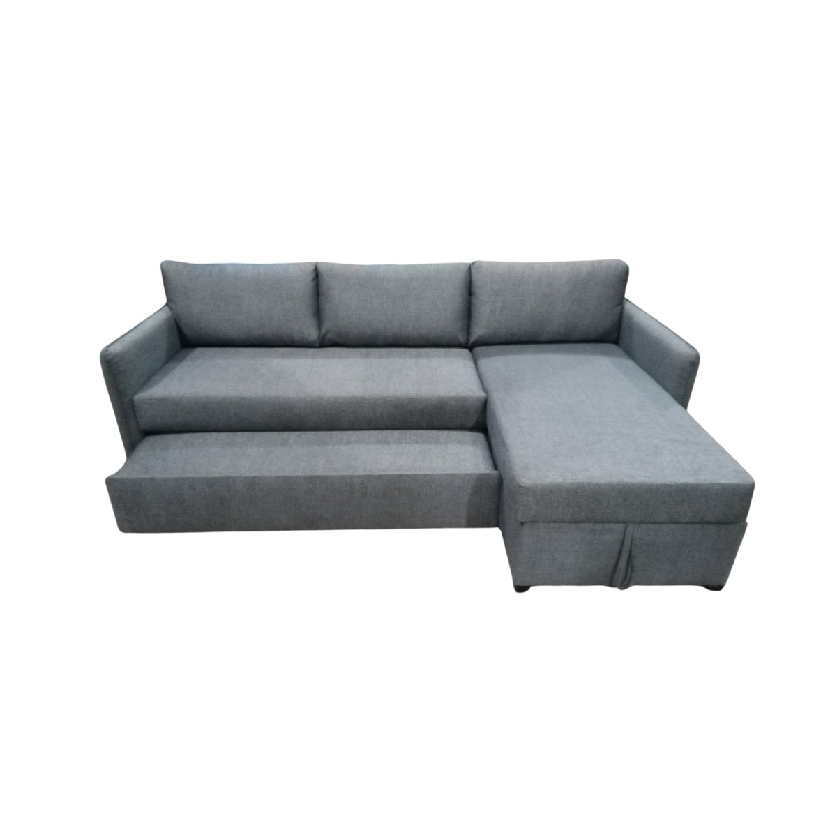 Manx sofa, 3 seater, bed and storage compartment - red beech wood - HST-032 - Image 2