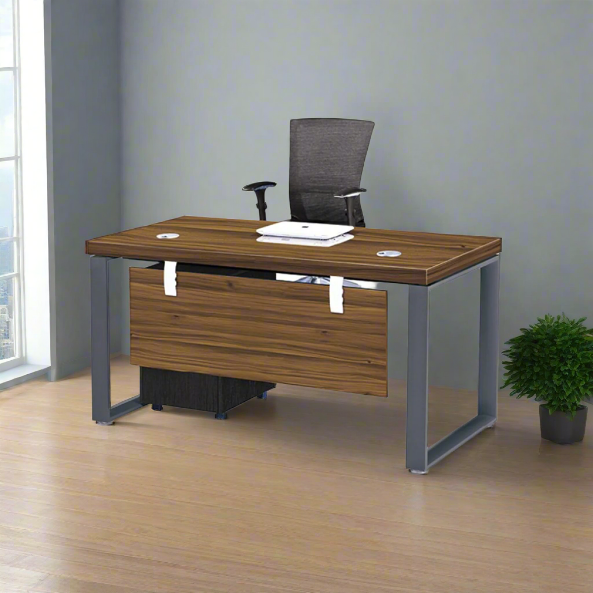 Spanish MDF Employee Desk - CEM-200 - Image 1