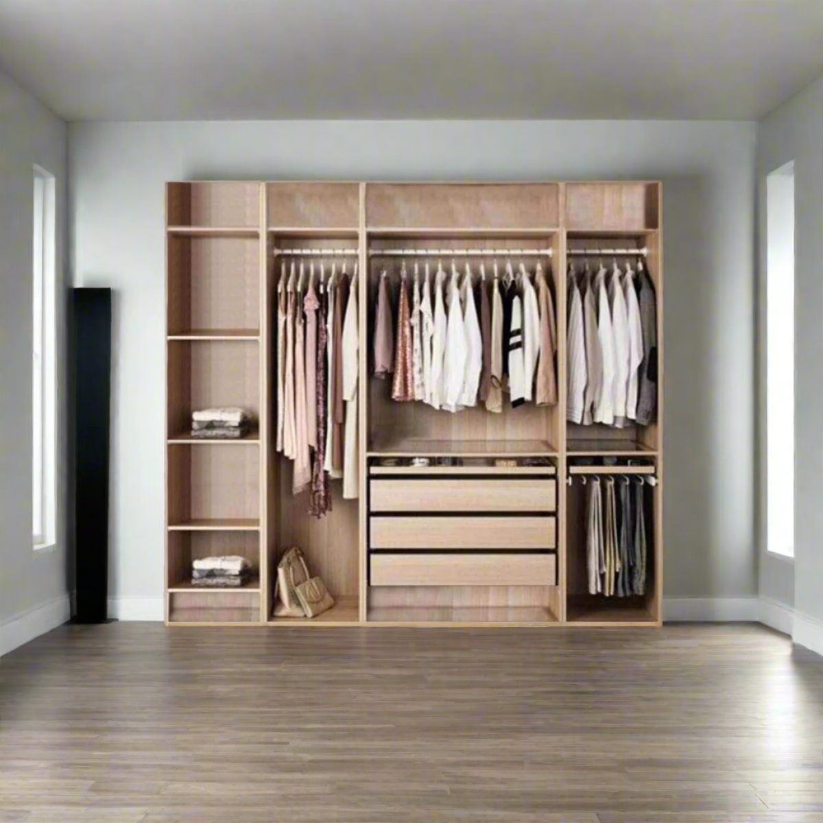 MDF Wood Cabinet - KYN-086 - Image 1