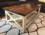 Swedish wood coffee table - OHA-075
