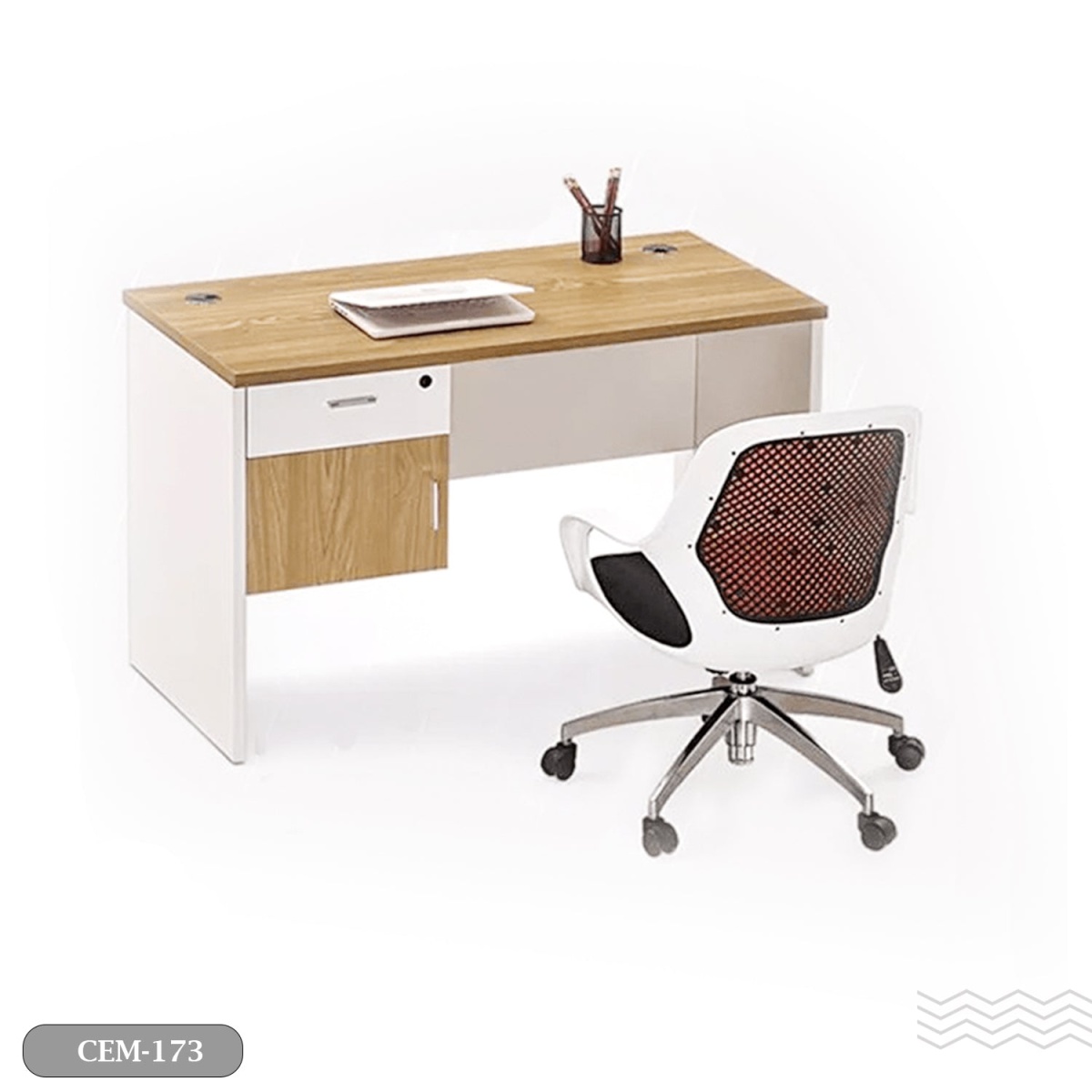 Spanish MDF Employee Desk - CEM-173 - Image 2