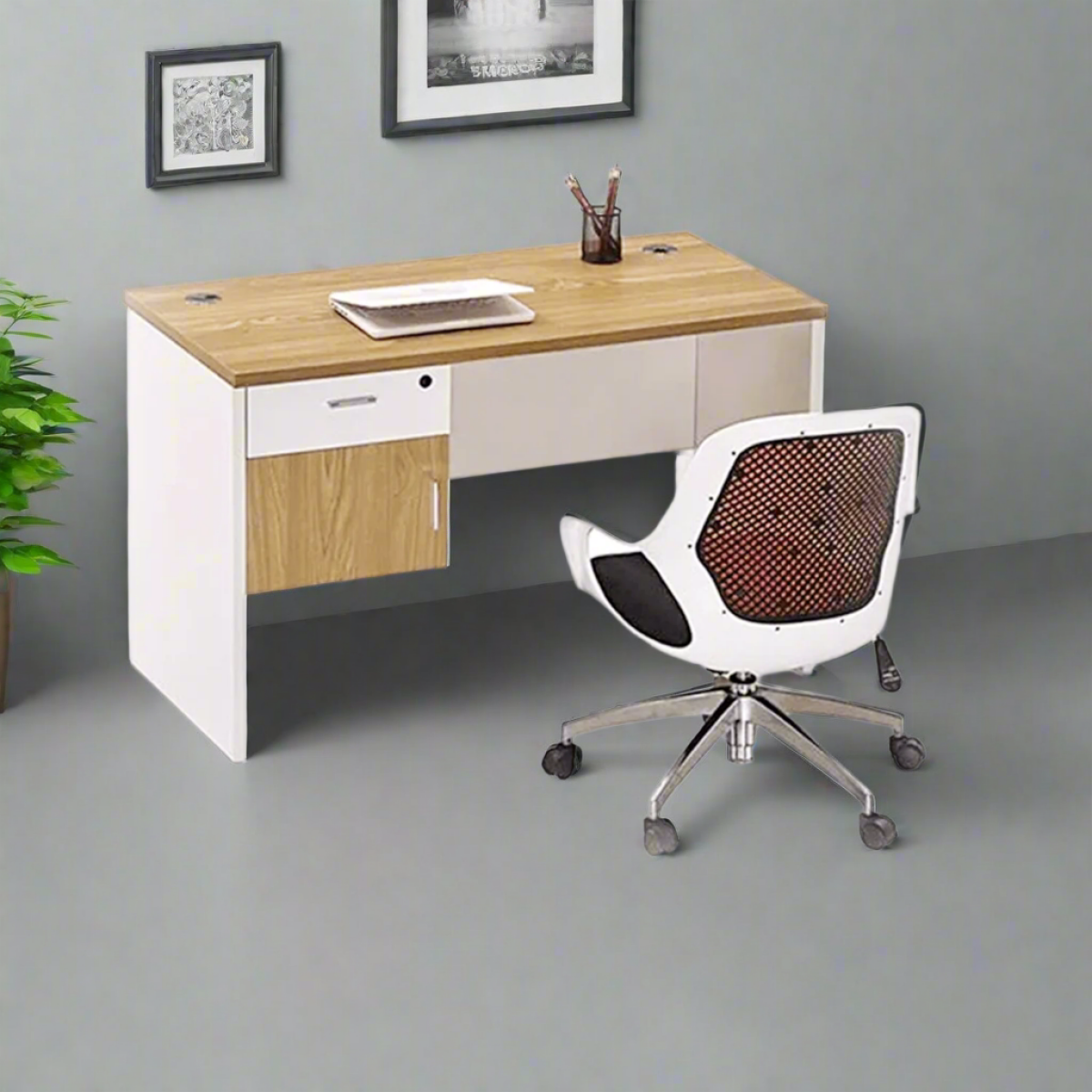 Spanish MDF Employee Desk - CEM-173 - Image 1