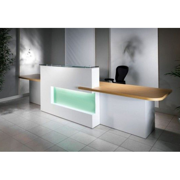 Reception desk - Reception Counter - Spanish MDF wood - CEM-086
