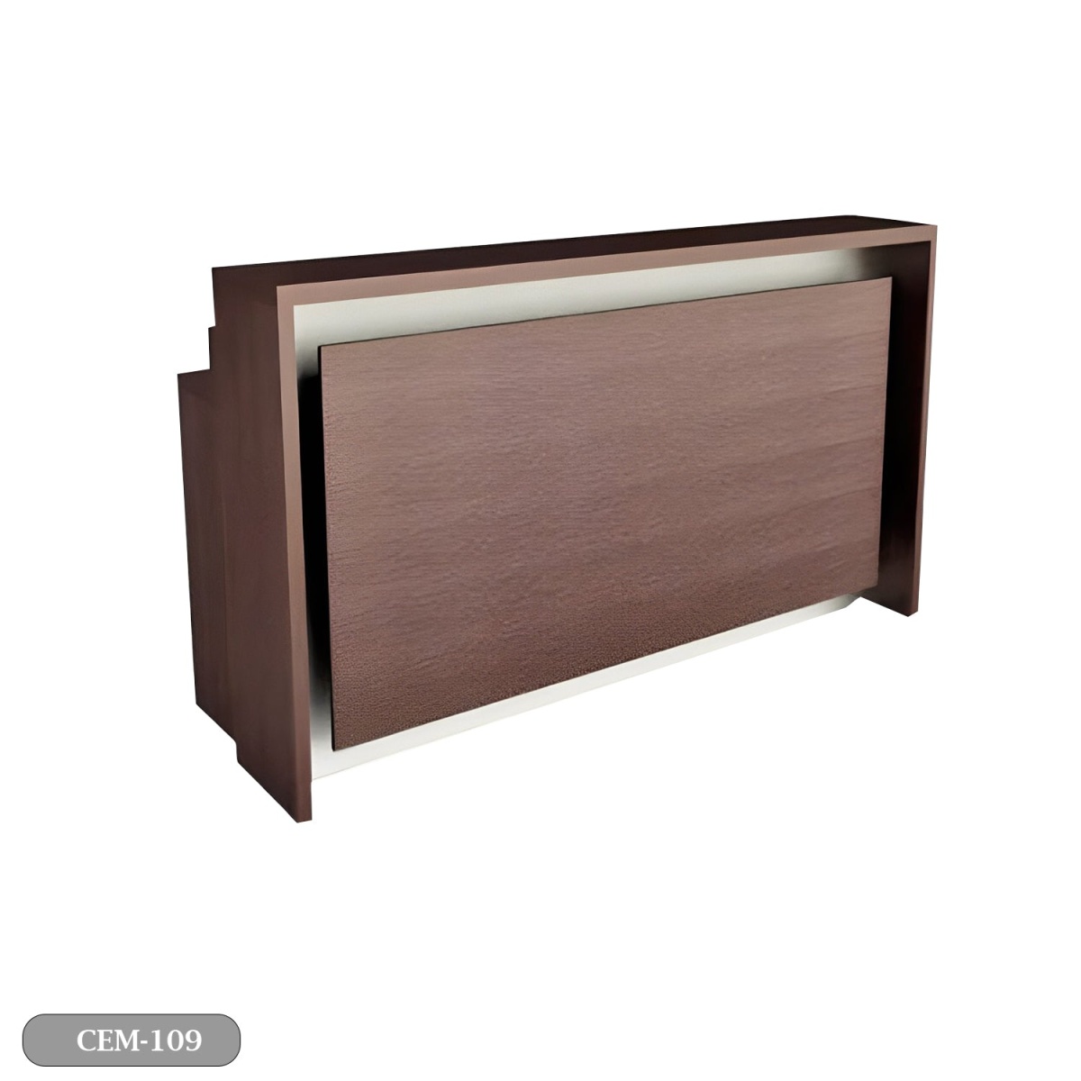 Reception desk - Reception Counter - Spanish MDF wood - CEM-109 - Image 2