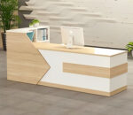 Reception desk - Reception Counter - Spanish MDF wood - CEM-072