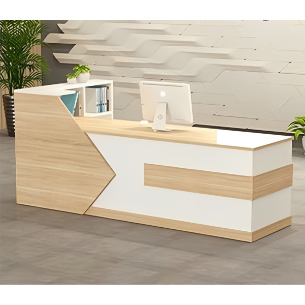 Reception desk - Reception Counter - Spanish MDF wood - CEM-072