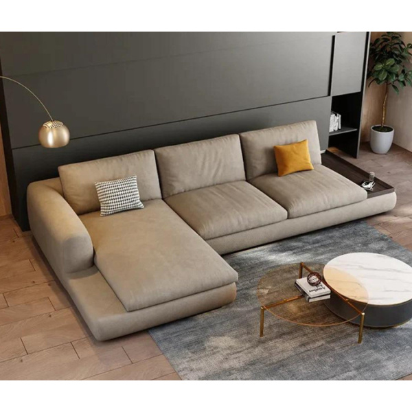 Beech wood corner with linen or velvet fabric - KYN-024