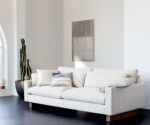Beech wood sofa - ELG-098 - 220 * 80